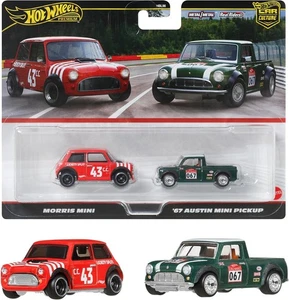Mini coche de juguete Mattel Hot Wheels Premium Morris Mini '67 Austin Pickup - Imagen 1 de 8