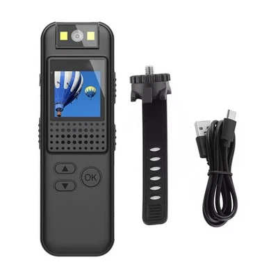 1PC Portable 1080P HD Camera W/Bicycle Strap Bracket Outdoor Sports Camera - Image 1 of 4