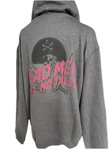 Pirates Of The Caribbean Grey Men’s XL Sweater Pullover Hoodie New - Picture 1 of 8