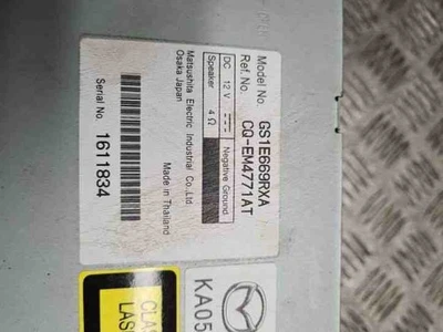 MAZDA 6 Sedan GG Musik-Player mit GPS GS1E669RXA 2.20 Diesel 100kw 23937055 - Bild 1 von 2