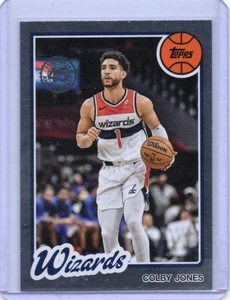 2025-26 Topps Basketball - 1980 Topps Colby Jones #80BK-20 Washington Wizards  - Picture 1 of 2