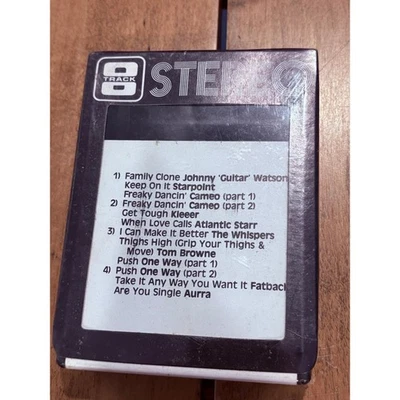 Sizzlin' Soul #118 Various Artists 8 Track Tape Atlantic Starr Cameo - Image 1 of 3