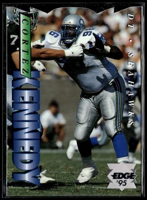Cortez Kennedy 1995 Collector's Edge #184 Die Cuts Seattle Seahawks - Image 1 of 2