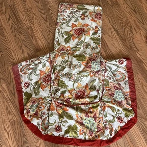 Coprisedia PIER 1 Palampore direzionale floreale Boho stravagante - Foto 1 di 14