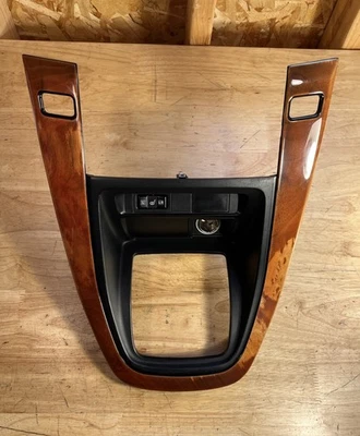 Lexus RX300 1999-2003 tablero central palanca de cambios bisel moldura madera grano 55413-48020 OEM✅ Foto 1 de 4