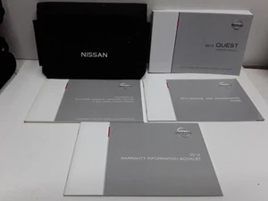2013 Nissan Quest Owner's Manual Original - Picture 1 of 1