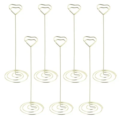  Fotohalter Kärtchenhalter Visitenkartenhalter Metallkartenhalter - Bild 1 von 3