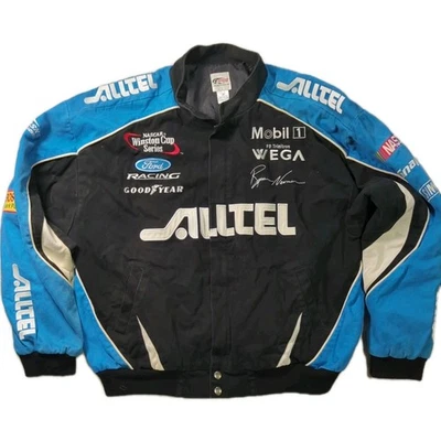 Ford Racing Nascar Jacket Ryan Newman Alltel Winston Cup Series XL Pre-owned - Image 1 of 4