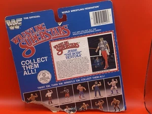 Tarjeta de archivo biológica parcial de las superestrellas de lucha libre LJN de 1980 Jesse The Body Ventura - Imagen 1 de 2