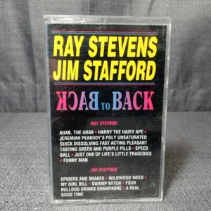 Ray Stevens, Jim Stafford - Back To Back (Cassette, 1993, PolyGram) Comedy Tape - Picture 1 of 5