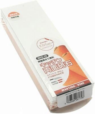 Kotobuki Suehiro Japanese Sharpening Stone Dual-Sided #280 and #1000 Grit SKG-25 - Image 1 of 2