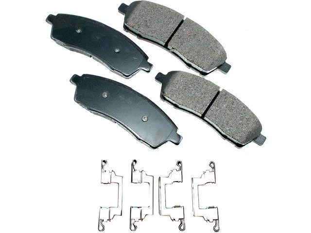 Rear Brake Pad Set For 1999-2004 Ford F350 Super Duty 2002 2000 2001 PD738WB - Image 1 of 1