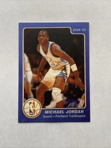 ‘84 Star Michael Jordan RARE Misprint Portland RC . Early Print Very Unique 📈 - Picture 1 of 11