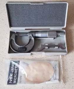 NSK Outside Micrometer 0 - 25mm 0.001mm Made in Japan. VGC - Picture 1 of 4