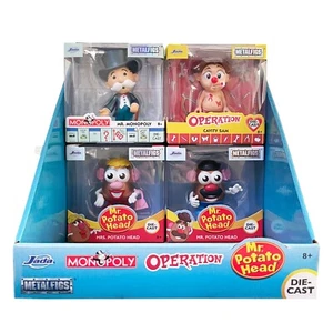 Monopoly - Operación - Mr. & Mrs. Cabeza de patata - Figuras de figuras de metal - Juego completo - Imagen 1 de 14