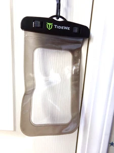 TIDEWE Cordino Impermeabile Cellulare Custodia Trasparente 6,5x4" - Foto 1 di 11