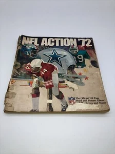 1972 Sunoco NFL Action 128- Page (Deluxe) Stamp Album- COMPLETE!  COLLECTIBLE - Picture 1 of 8