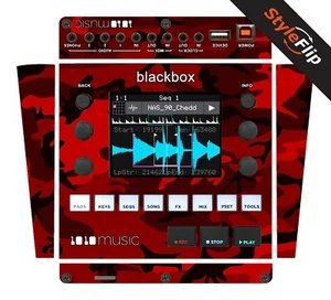 1010 Music Blackbox Skin | Red Camo | Protective Decal | StyleFlip Skins - Picture 1 of 1
