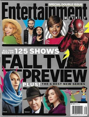 Entertainment Weekly Magazine Fall TV Preview Gotham American Horror Story 2014 - Image 1 of 4