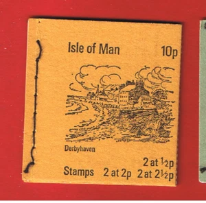 Isle of Man #16a MNH OG booklet of 6 2-1/2p 2-2p 2-2 1/2p Free S/H - Picture 1 of 1