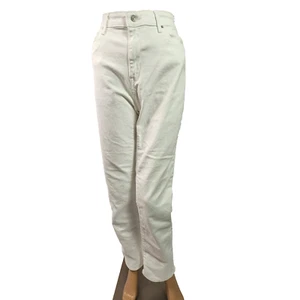 Levi's Damen Mid Rise Jeans weiß Größe 33 Taschen Zip Fly Denim - Bild 1 von 9