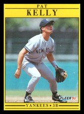 1991 Fleer MLB Baseball Card Pat Kelly #U-46