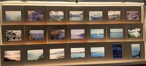 vtg 35mm Slide Photo 1959 Switzerland Rhein Geneva Travel Zurich Matterhorn - Picture 1 of 5