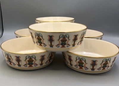 Juego de 6 ensaladeras Lido fine China de Lenox 5,75", ligeramente usadas Foto 1 de 4