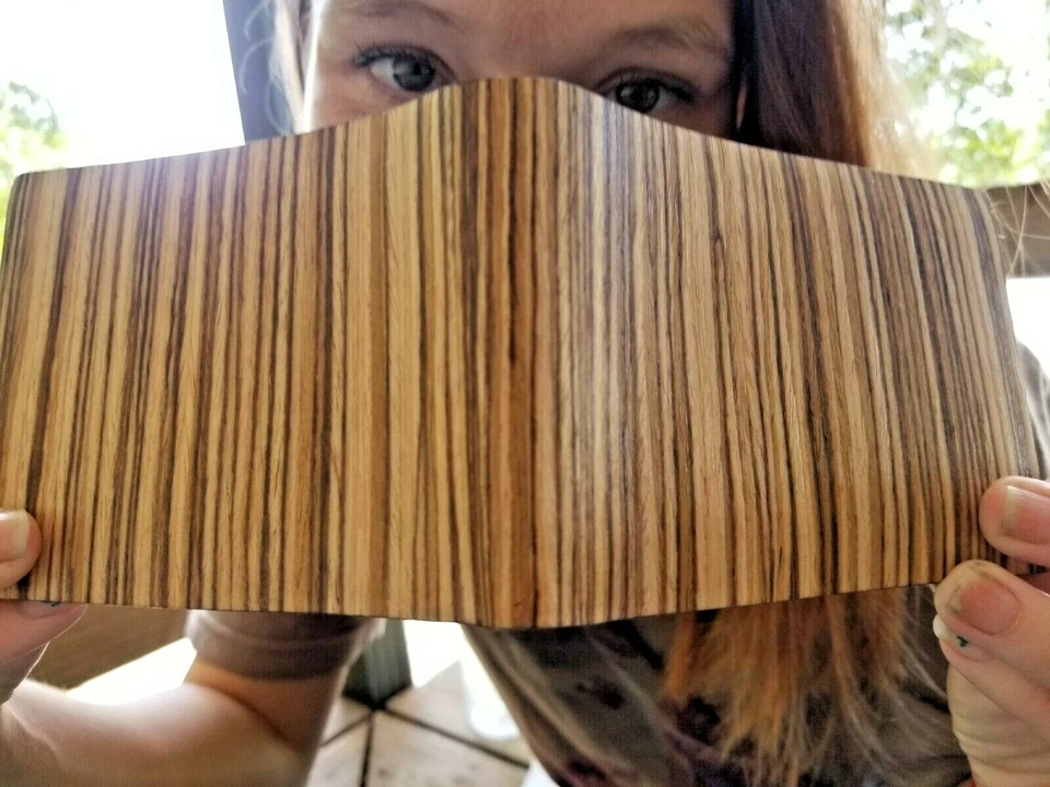 ZEBRA WOOD Wallet bi-Fold Men Bill fold Slim ERGO UNIQUE HIPSTER NEW Authentic - Image 1 of 4