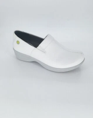 3943 Dansko 女式工作奇迹白色防滑木底鞋 38 码 7.5-8 美国 — 第 1/4 张图片