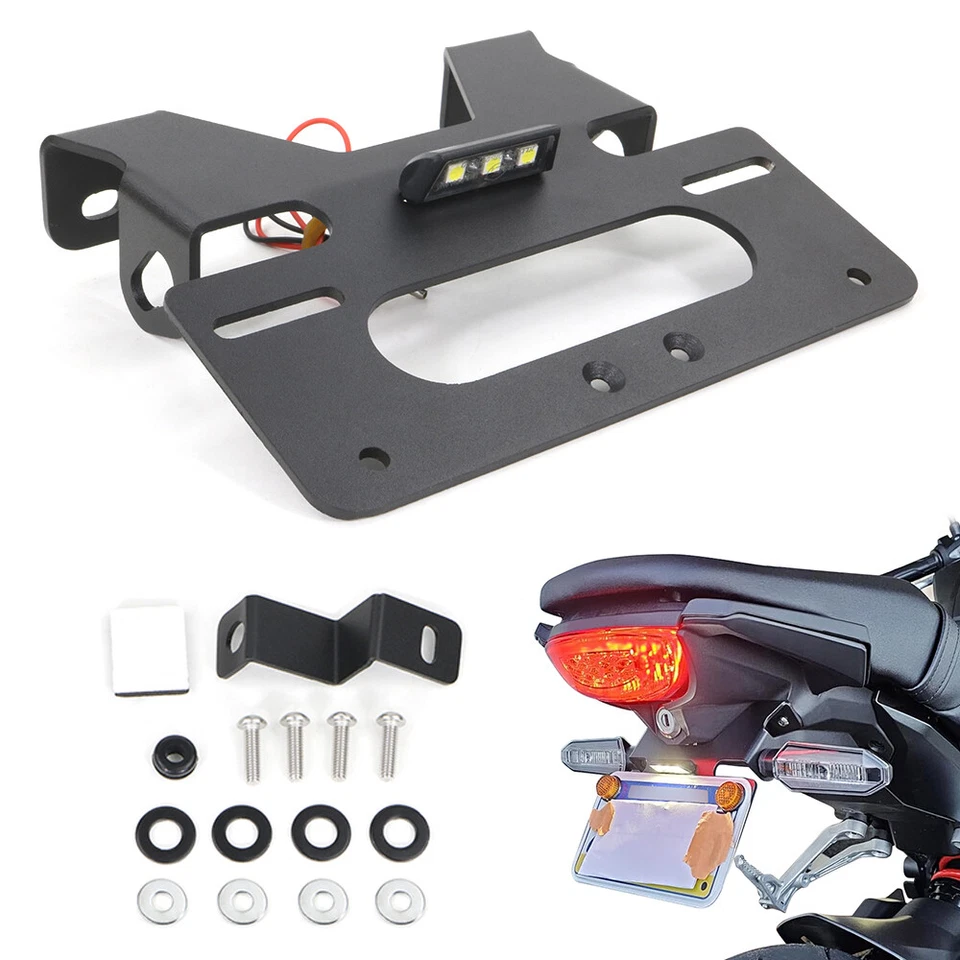 Fit For 18-24 Honda CB125R CB150R CB300R License Plate Holder Tail Tidy Support - Imagem 1 de 4