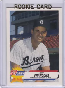 TERRY FRANCONA RARE 1993 Fleer ProCards Minor League Baseball RED SOX INDIANS $$ - Photo 1/2