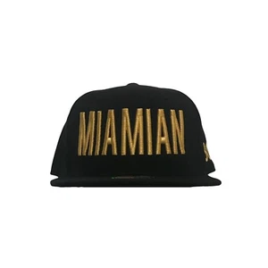 Miamian 305 Miami Dade County Black Snapback Hat Baseball Cap Men Women Unisex - Picture 1 of 5