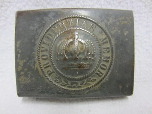 KOPPELSCHLOSS - SACHSEN - Mannschaft - Eisen, feldgrau - Einteilig - SELTEN - Bild 1 von 7