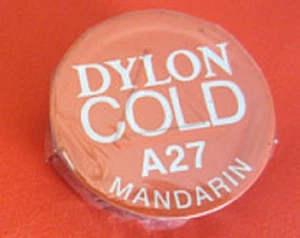 COLD WATER DYE DYLON, EASY TO USE IDEAL FOR CRAFTWORK A27 Mandarin - Picture 1 of 1