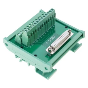 Gold Plate Pin D9/D15/D25/D37/D50/D62 Hole/Pin Female/Male PLC Interfaces Board - Picture 1 of 24