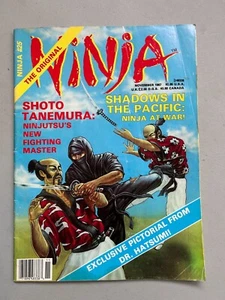 Ninja Magazine #25 November 1987 - W/ Poster Shoto Tanemura / J.C. Husfelt - Picture 1 of 3