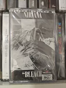 Nirvana Bleach FACTORY SEALED cassette **Ref Images - Picture 1 of 8