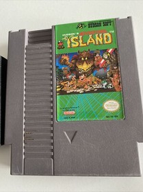 1985 Hudson's Adventure Island Original Nintendo NES