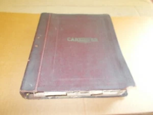 VINTAGE  1930 ~ 40s  AUTO TRUCK CARBUERTOR INDEX ~ PRICE LIST PHOTOS SHOP MANUAL - Bild 1 von 12