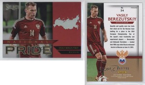 2015-16 Panini Select National Pride Red Prizm /199 Vasili Berezutski y #34