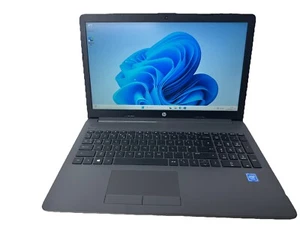 HP Laptop 250 G7 15.6" Intel Celeron N4020 4GB RAM 240GB SSD Windows 11 Pro READ - Picture 1 of 18