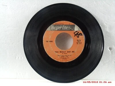 THE KINKS -(45)-YOU REALLY GOT ME / IT'S ALL RIGHT - REPRISE RECORDS 0306 - 1964 - Image 1 of 2