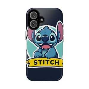 Stitch Phone Case – Cute Cartoon, Durable Cover, Gift for Disney Fans, - Picture 1 of 9