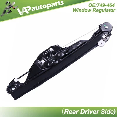 Regulador de ventana trasero derecho para BMW 525i 528i 530i 535i 545i 550i sin motor Foto 1 de 4