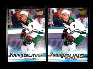 2019-20 UD Young Guns Rookie (x2) ** NICO STURM ** RC Florida SP 2020 Upper Deck - Picture 1 of 2