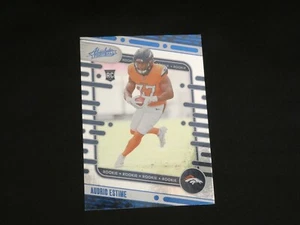 2024 Panini Absolute - Rookies Audric Estime #193 (RC) Broncos - Picture 1 of 4