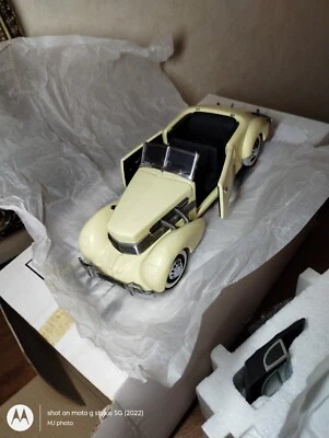 FRANKLIN MINT 1937 CORD 812 PHAETON COUPE B11PN92, NIB W/PAPERS - Image 1 of 4