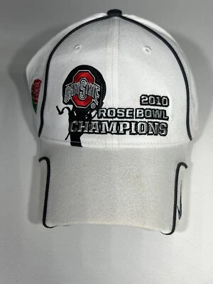 Ohio State Buckeyes 2010 Rose Bowl Champions Nike Sombrero Ajustable Foto 1 de 3