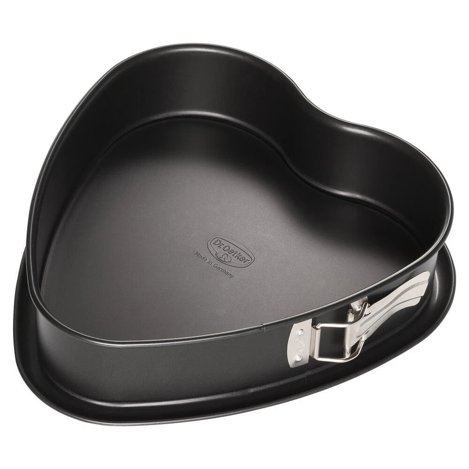 Dr. Oetker Herz-Springform Tradition Kuchen Backzubehör 25 cm 1479 - Bild 1 von 1
